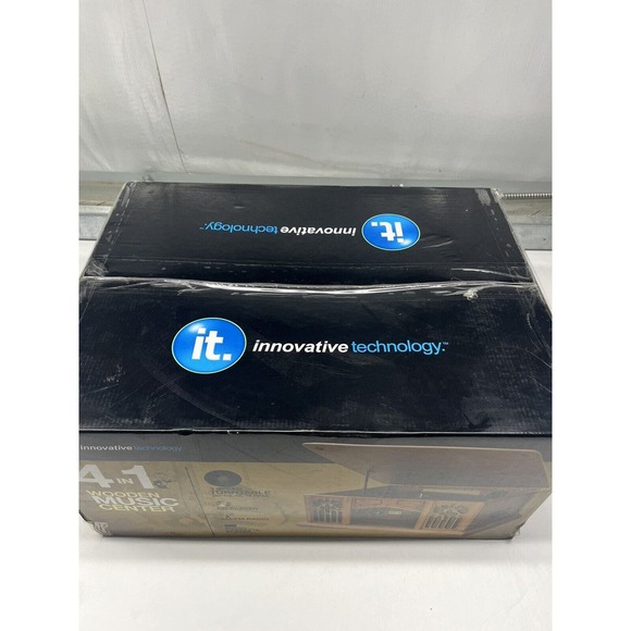 Innovative Technology Music Center - 4 in 1 wooden music box New - Picture 3 of 6